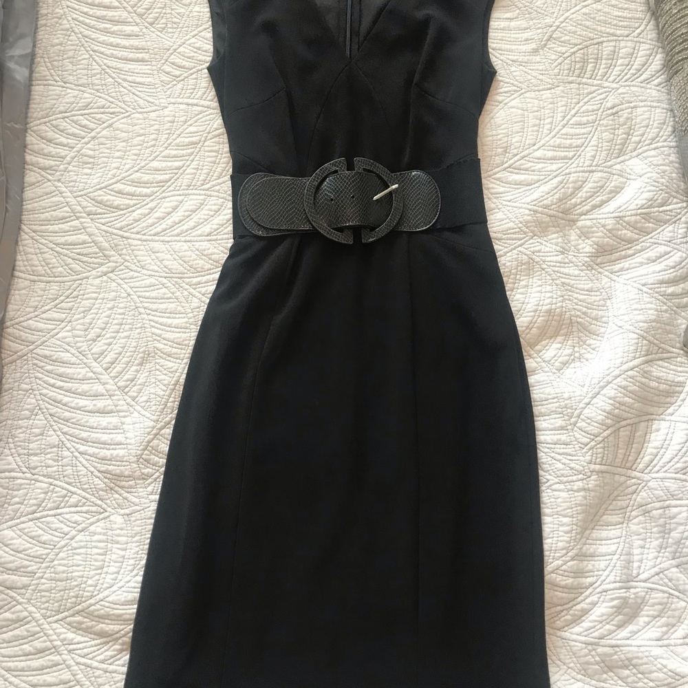 ANTONIO MELANI BLACK DRESS SIZW 0 - Picture 2 of 7